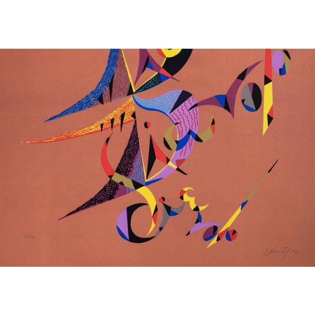 Composition is an original lithograph artwork, realized by Rafael Alberti in 1972. Hand-signed, dated, numbered, edition...