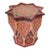 Moroccan Moorish Hand-Painted Polychrome Star Side Table, Circa 1950 For Sale