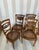 Set of 5 Italian Neoclassical Dining Room Chairs With Giltwood Dolphin Backs For Sale - Image 9 of 9