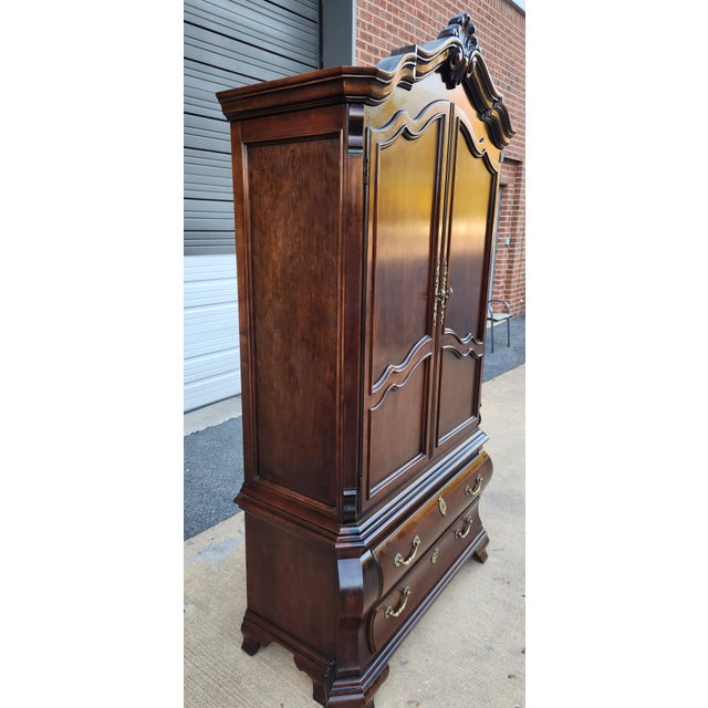 Raymond Sobota 1990s Clothing Armoire "Cardella" From Century Furniture For Sale - Image 4 of 14