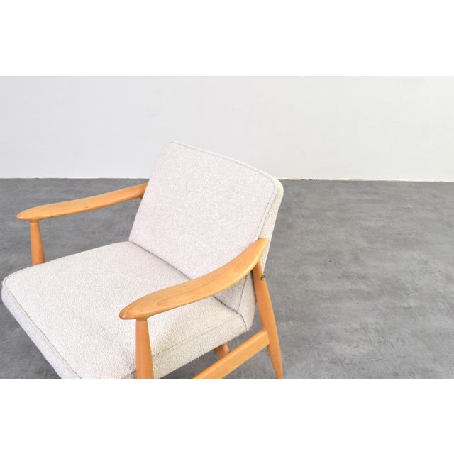 Mid-Century Modern Lounge Chairs by J. Kędziorek, 1960s, Set of 2 For Sale - Image 14 of 17