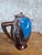 Art Deco Vallauris Coffee Service with Cobalt Blue Flamed Glaze, 1950s, Set of 15 For Sale - Image 13 of 18