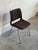 Vintage Scandinavian modern dining chair designed by Bendt Winge for Oslo, Norway, featuring a sculptural molded shell,...