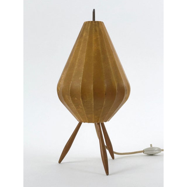 Mid-Century Modern Cocoon Table Lamp, Germany, 1960s For Sale - Image 11 of 18