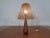 50s table lamp. Made of teak & sisal. European Plug (up to 250V).The wiring of this item may be original and might need...