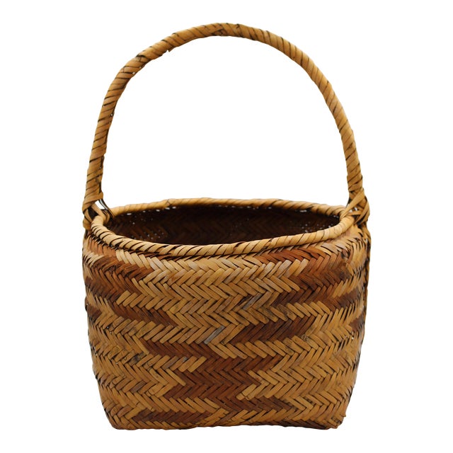 Early 20th Century Choctaw Native American Gathering Basket Chairish