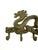 1960s Vintage Cast Iron Dragon Wall Hook Rack With Four Hooks For Sale - Image 5 of 7