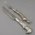 Silvered Rabbit and Poultry Tranchier Cutlery, 1970s, Set of 2 For Sale - Image 10 of 11