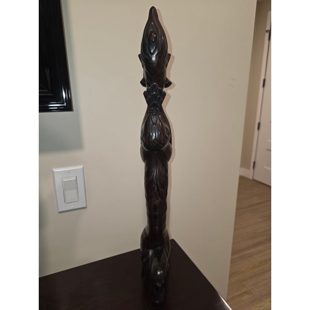 Category: Art and Wall Decor / Sculptures / Figurative Sculptures Estimated Era: Mid-20th Century (Circa 1950s - 1960s)...