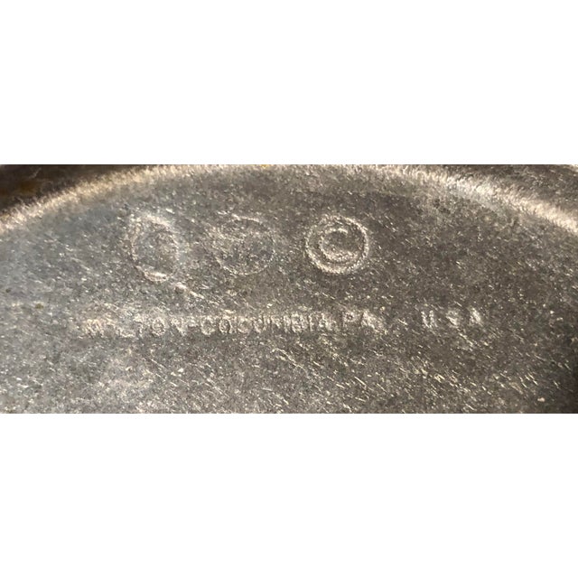 Pewter bowl with modern shape. Circa 1980’s.
