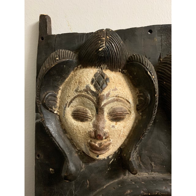 African Art Tribal Art Large Door From Punu Tribe Gabon For Sale - Image 10 of 11