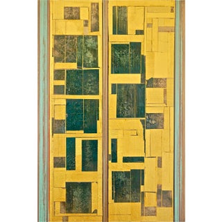 ''Streams No. 9'' Contemporary Mixed-Media Painting by Alexander Eulert For Sale