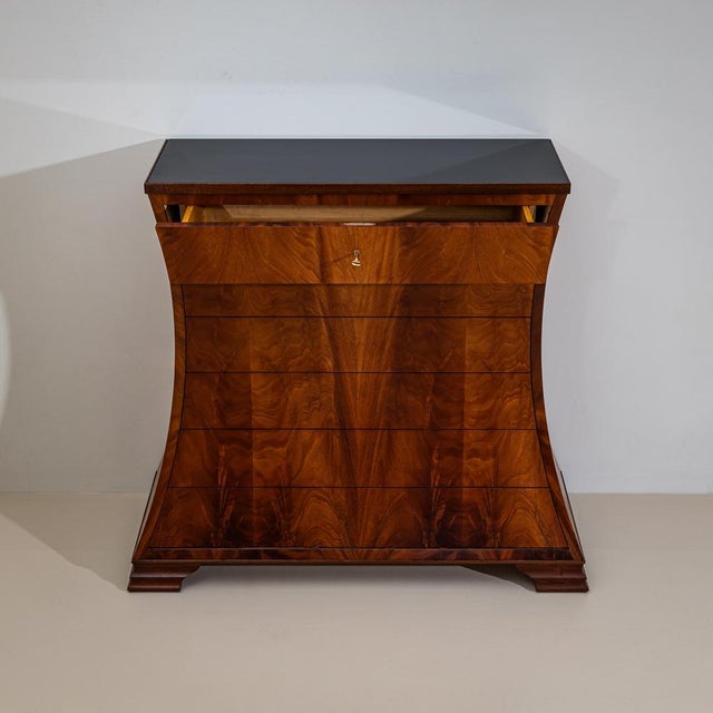 Modern Italian Chest of Drawers in Trapezoidal Form, 1990s For Sale - Image 6 of 11