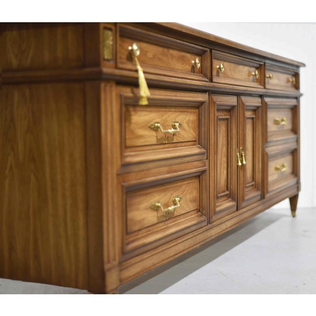 Mid 20th Century Transitional Lowboy Dresser by White Furniture For Sale In Chicago - Image 6 of 14