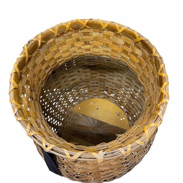 Vintage Adirondack Backack Basket For Sale - Image 6 of 7