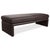 Animal Skin Raoul Leather Corner Sofa and Ottoman in Brown with Manual Function by Koinor, Set of 2 For Sale - Image 7 of 18
