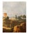 Blue Francesco Zuccarelli, Landscape with River and Waterfall, Oil on Canvas, 18th Century, Framed For Sale - Image 8 of 13
