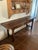 1990s 1990s Rustic Farmhouse Solid Wood Console Table With Drawers For Sale - Image 5 of 5