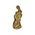 Contemporary Late 20th Century Raku Fired Pregnant Mother & Child Abstract Modernist Clay Sculpture | Fertility Reimagined For Sale - Image 3 of 12