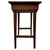 Wood Antique Early 20th Century English Edwardian Oak Side Table For Sale - Image 7 of 10