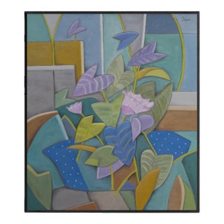 "Serendipity"/Contemporary Oil Still-Life/by Trish Toro, Framed For Sale