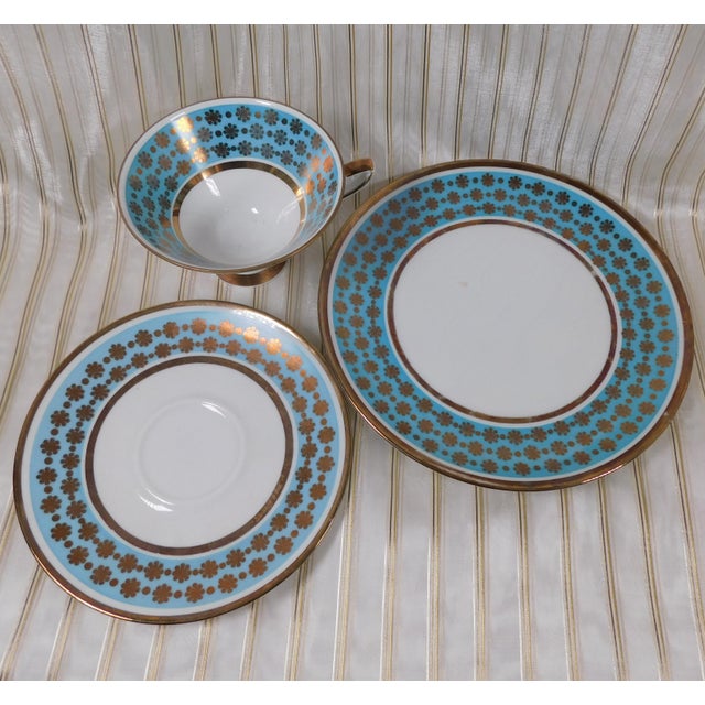 1940s Winterling Three Piece Luncheon Set - Set of 3 For Sale In San Francisco - Image 6 of 8