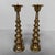 Japanese Shōwa Metal Candlesticks, 1950, Set of 2 For Sale - Image 10 of 10