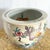 Mid 20th Century Chinese Hand Painted Porcelain Fishbowl Vase/Planter For Sale - Image 5 of 8