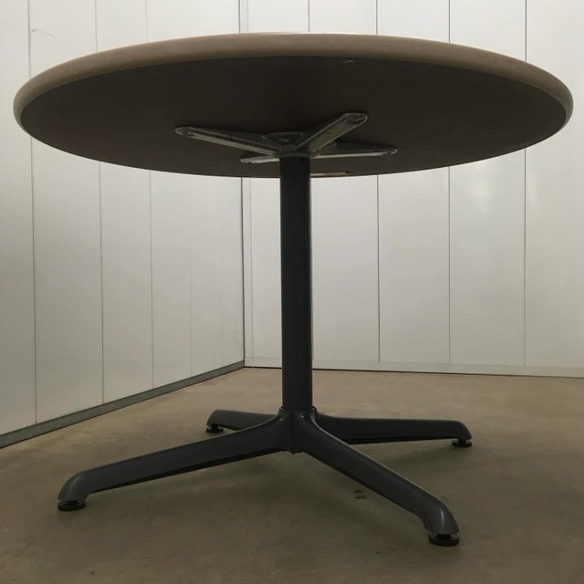 Herman Miller Eames Style Cafe Bistro Table by Steelcase For Sale - Image 10 of 13