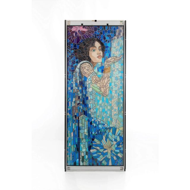 Stained Glass Lightbox For Sale - Image 11 of 13