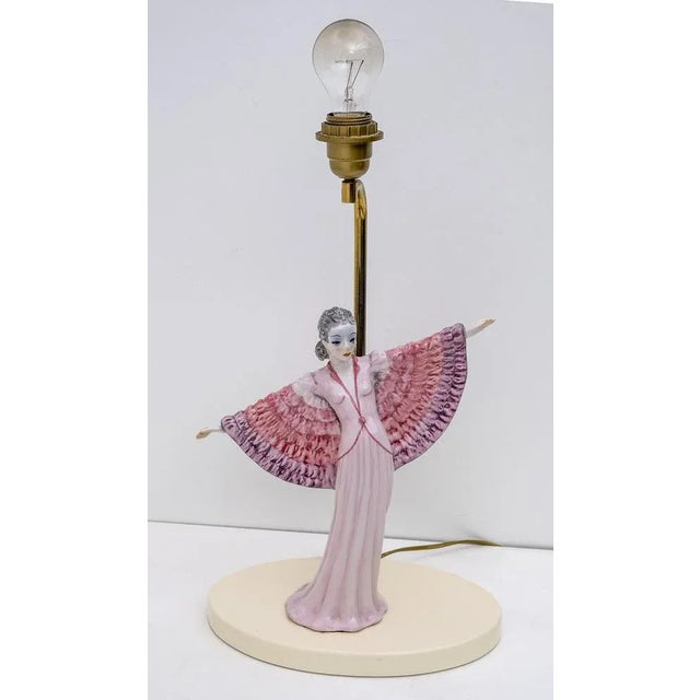 Mid-Century Modern Ceramic Table Lamp from Tarcisio Tosin, Italy, 1960s For Sale - Image 11 of 11