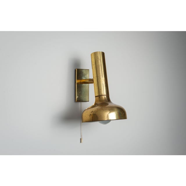 Vintage Brass Adjustable Wall Lamps, 1970s, Set of 3 For Sale - Image 18 of 18