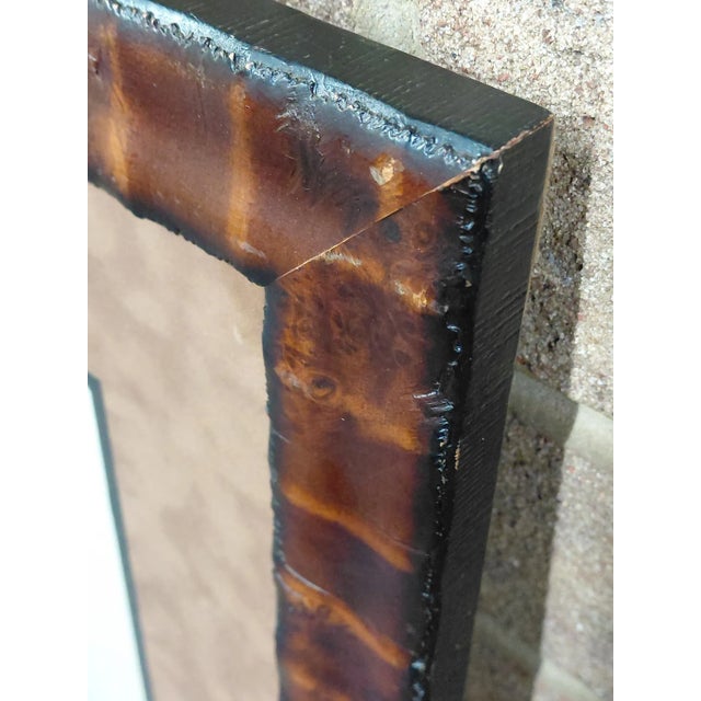 Framed Signed Robert Redbird Jr. "Wind Spirits" Original Painting For Sale - Image 9 of 12