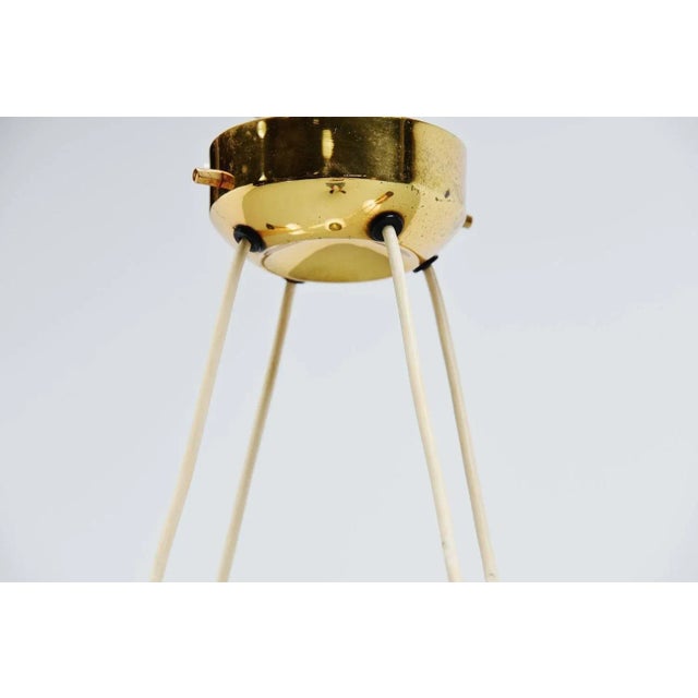 Gold Model 1173 Ceiling Light from Stilnovo, Italy, 1950 For Sale - Image 8 of 11