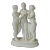 Antique 3 Graces Porcelain Figurines Sculpture Art For Sale