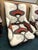 Art Deco Pair of Furniture Land South Custom Made Chairs in Fabric by Quadrille Possibly Baker or Drexel For Sale - Image 3 of 8
