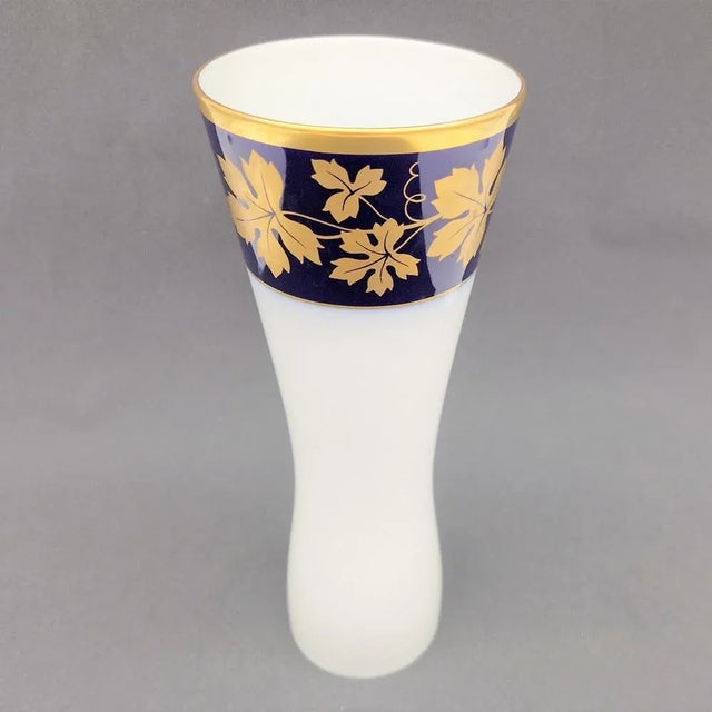 Vintage Porcelain Vase from Fürstenberg, 1950s, in Flawless conditions. Designed 1950 to 1959 This piece has an...