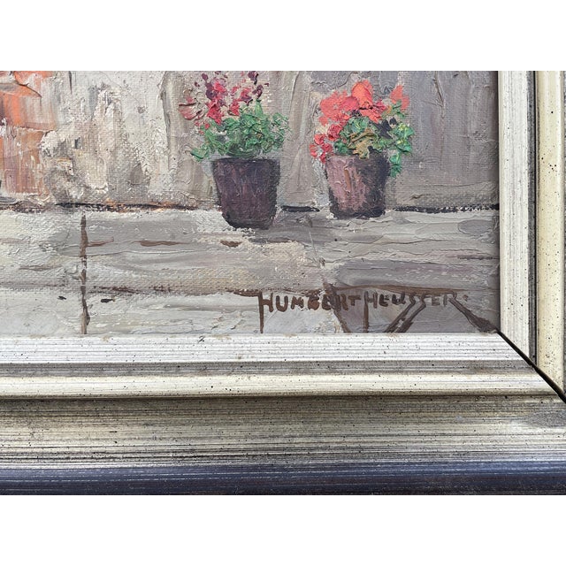 Kippel and the Bietschhorn Oil on Canvas Technical information: Period: 1920 Circa Origin: Switzerland Artist: Humbert...