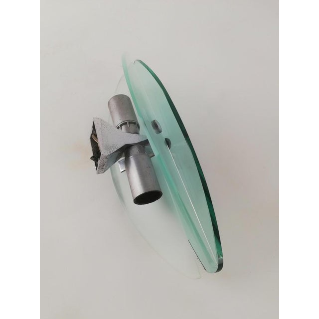 Wall Sconces in Turquoise Glass attributed to Veca, Italy, 1970s, Set of 2 For Sale - Image 16 of 18