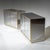 Metal Pair of Hollywood Regency Sideboards, Italy, 1970s For Sale - Image 7 of 10