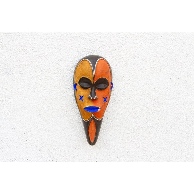 1950s Colorful Mystical Vision African Mask For Sale - Image 5 of 8