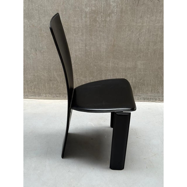 1980s Postmodern Dining Chairs by Pietro Costantini, 1980s, Set of 4 For Sale - Image 5 of 12
