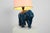 Hollywood Regency Blue Elephant Ceramic Table Lamp, Belgium, 1970s For Sale - Image 4 of 12