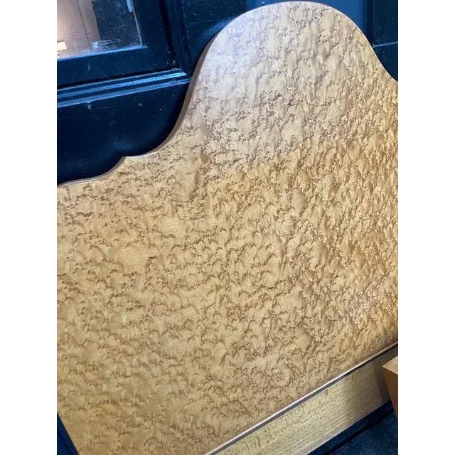 Stunning 1920s art deco burlwood arched twin headboard and footboard set. No rails included. Excellent condition....