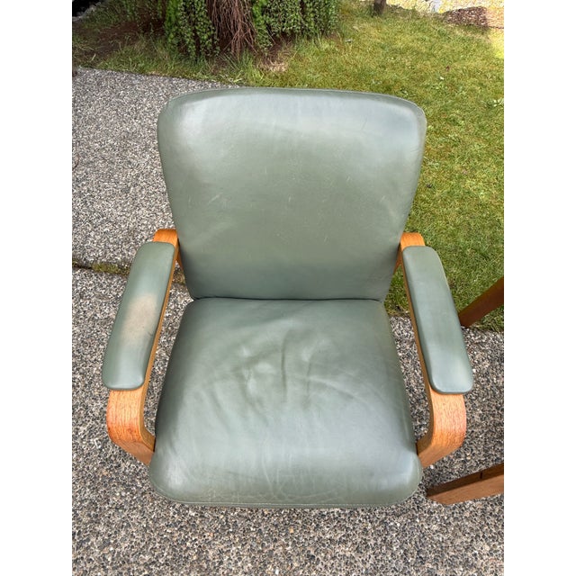 Ekornes ASA 1970s Scandinavian Mid Century Modern Lounge Arm Chairs Made in Norway by Ekornes For Sale - Image 4 of 8