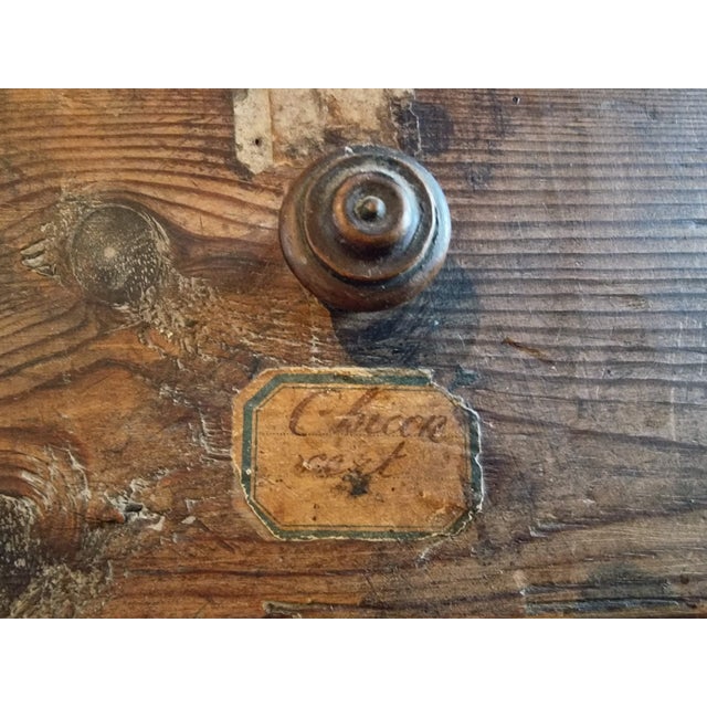 Antique Apothecary Cabinet with Drawers in Pine, 19th Century For Sale - Image 13 of 18