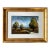 1960s "Twilight" Oil Painting by Neal Gregory in Gilt-Wood Frame For Sale