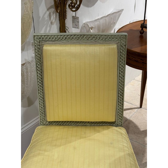 19th Century Pair of 19th C. French Louis XVI Side Chairs For Sale - Image 5 of 8