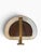 Glass 20th Century Crescent-Shaped Photo Frame in Murano Glass and Brass by Tommaso Barbi, 1920s For Sale - Image 7 of 8