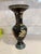 2000 - 2009 Made in Greece. Hand Painted 2 Handled Vase. 11 Inches Tall For Sale - Image 5 of 6